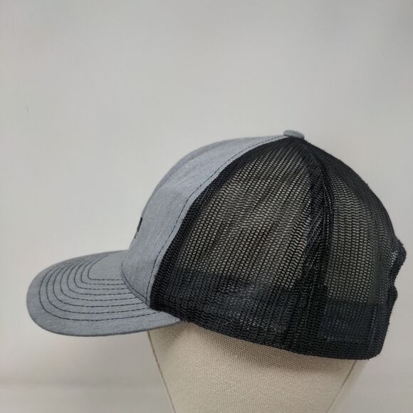 Sunbelt Rentals Snapback Mesh Back Trucker Hat Gray One Size Embroidered - Picture 3 of 9